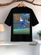 Suryakumar Yadav Cricket Black oversized T-shirt