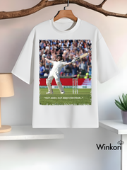 Ben Stokes Cricket White oversized T-shirt