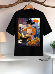 Goku Anime T-Shirt Black