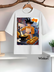 Goku Anime T-Shirt White
