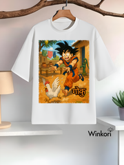 Goku Dragon Ball Z Anime T-Shirt White